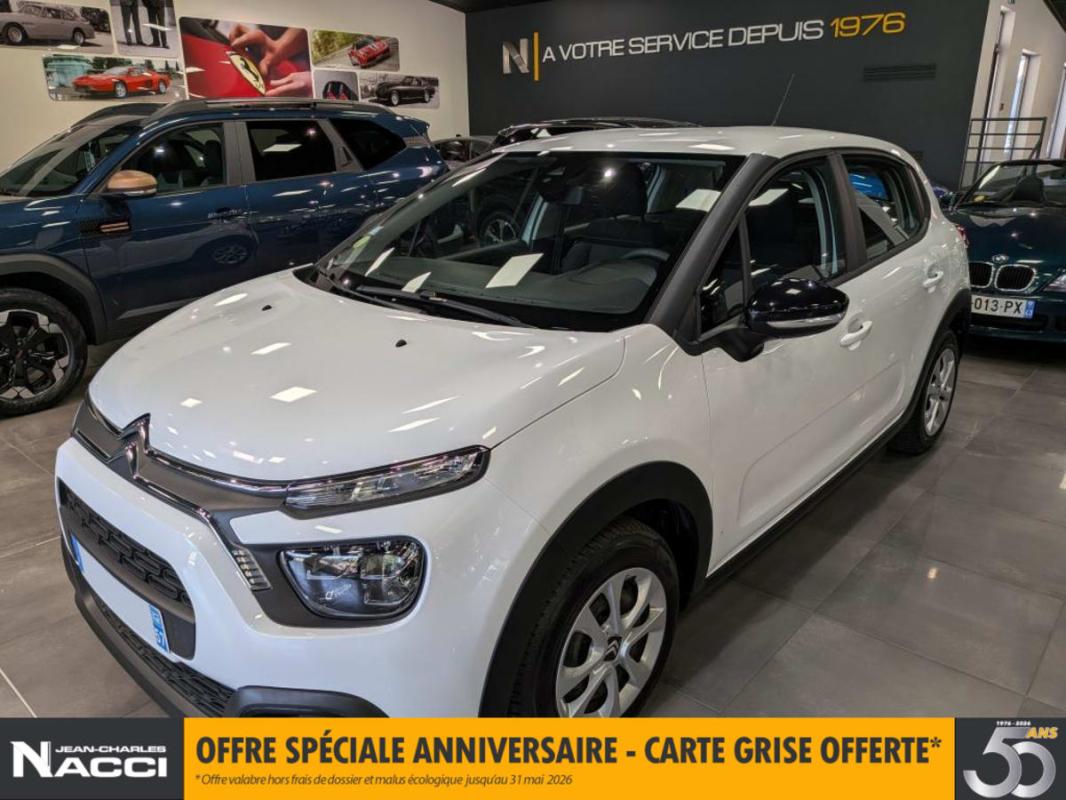 CITROËN C3 - SOCIETE BLUEHDI 100 S&S BVM6 FEEL (2020)