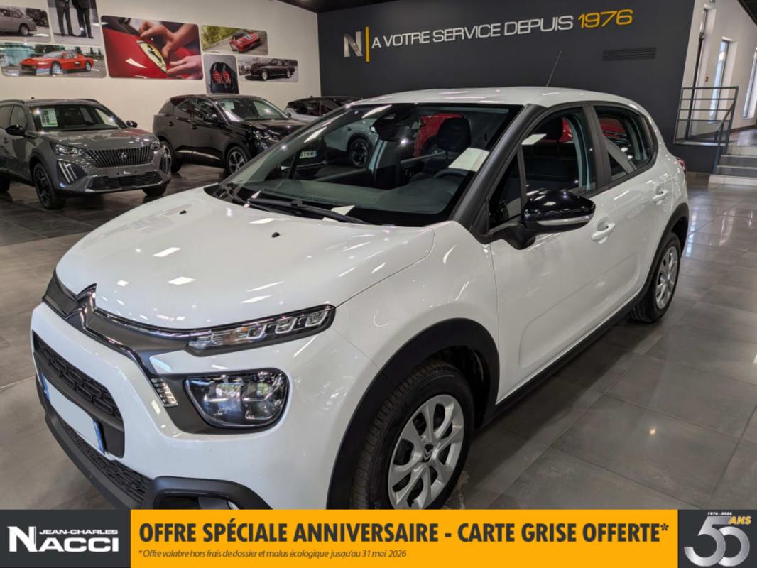 CITROËN C3 - SOCIETE BLUEHDI 100 S&S BVM6 FEEL NAV (2023)